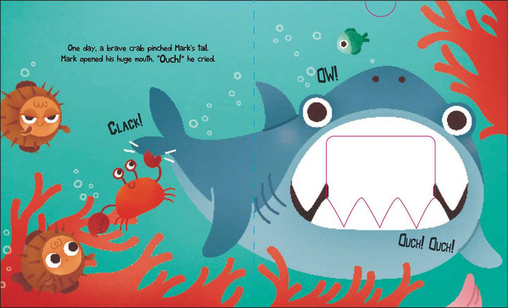 Shark Bite! by Little Bee Books: Board Books; 12 pages / English
