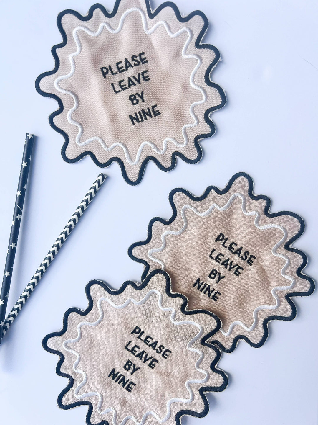 Linen Cocktail Napkins for Hostess Gift New Home Decor