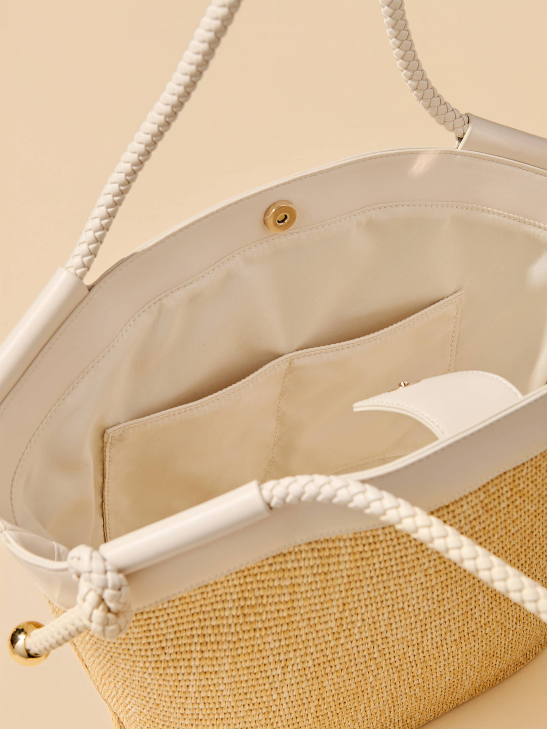 GINA TOTE: IVORY