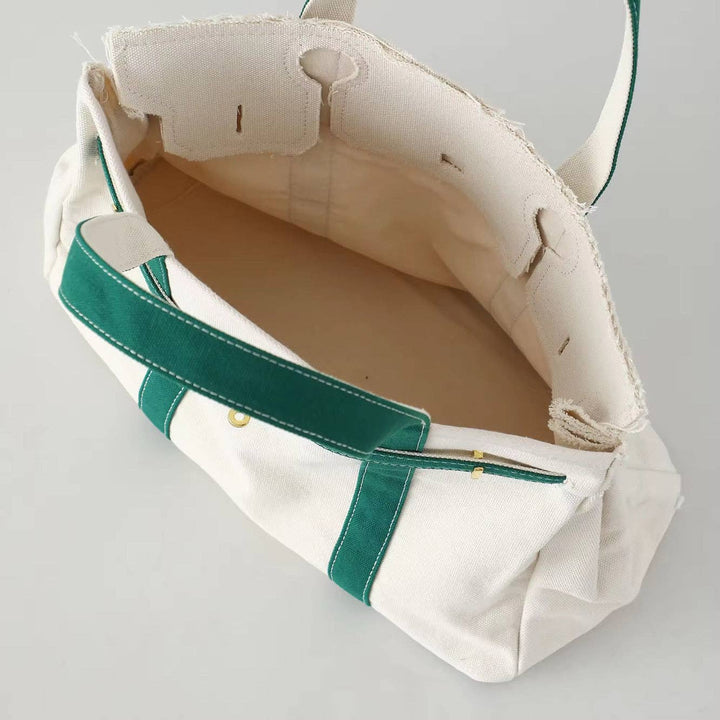 BOATKIN -  Distressed Tote: Green