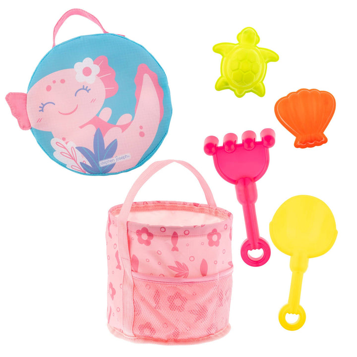 Collapsible Beach Buckets: Axolotl by Stephen Joseph
