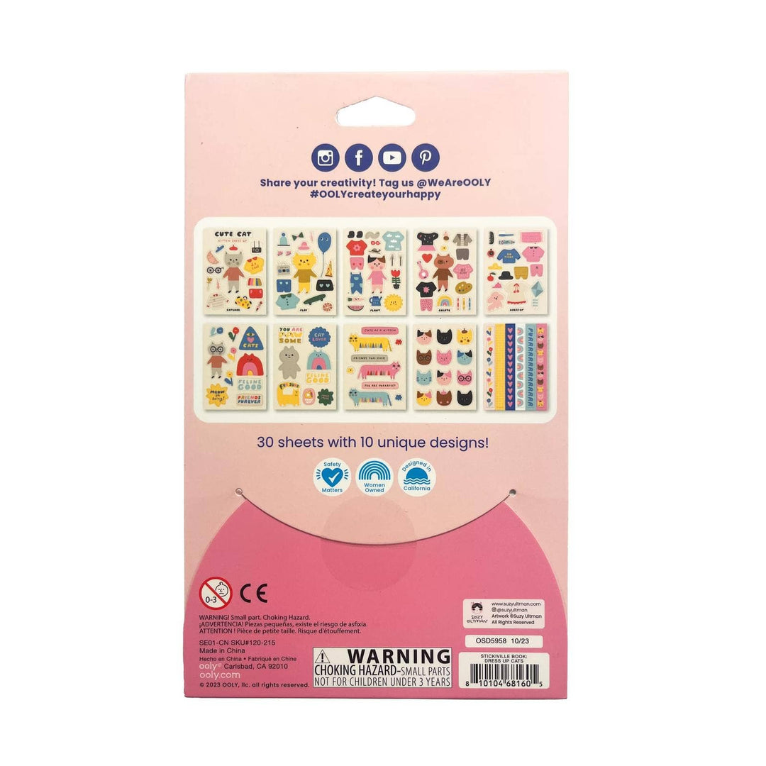 Stickiville X Suzy: A Whole Lotta Sticker Book - Dress Up Ca