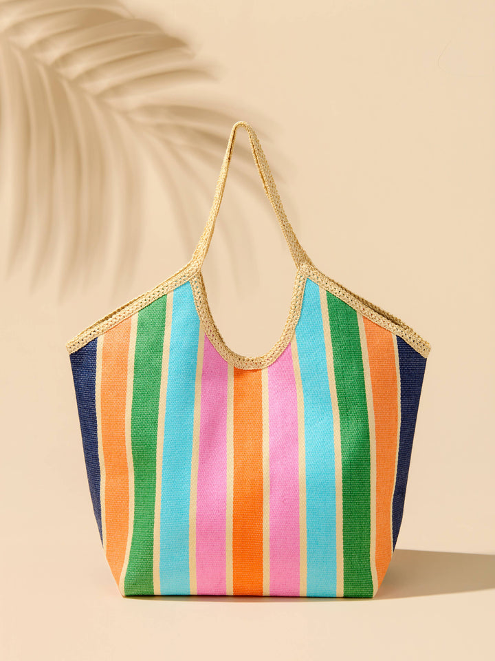 CAPRI TOTE: TAN