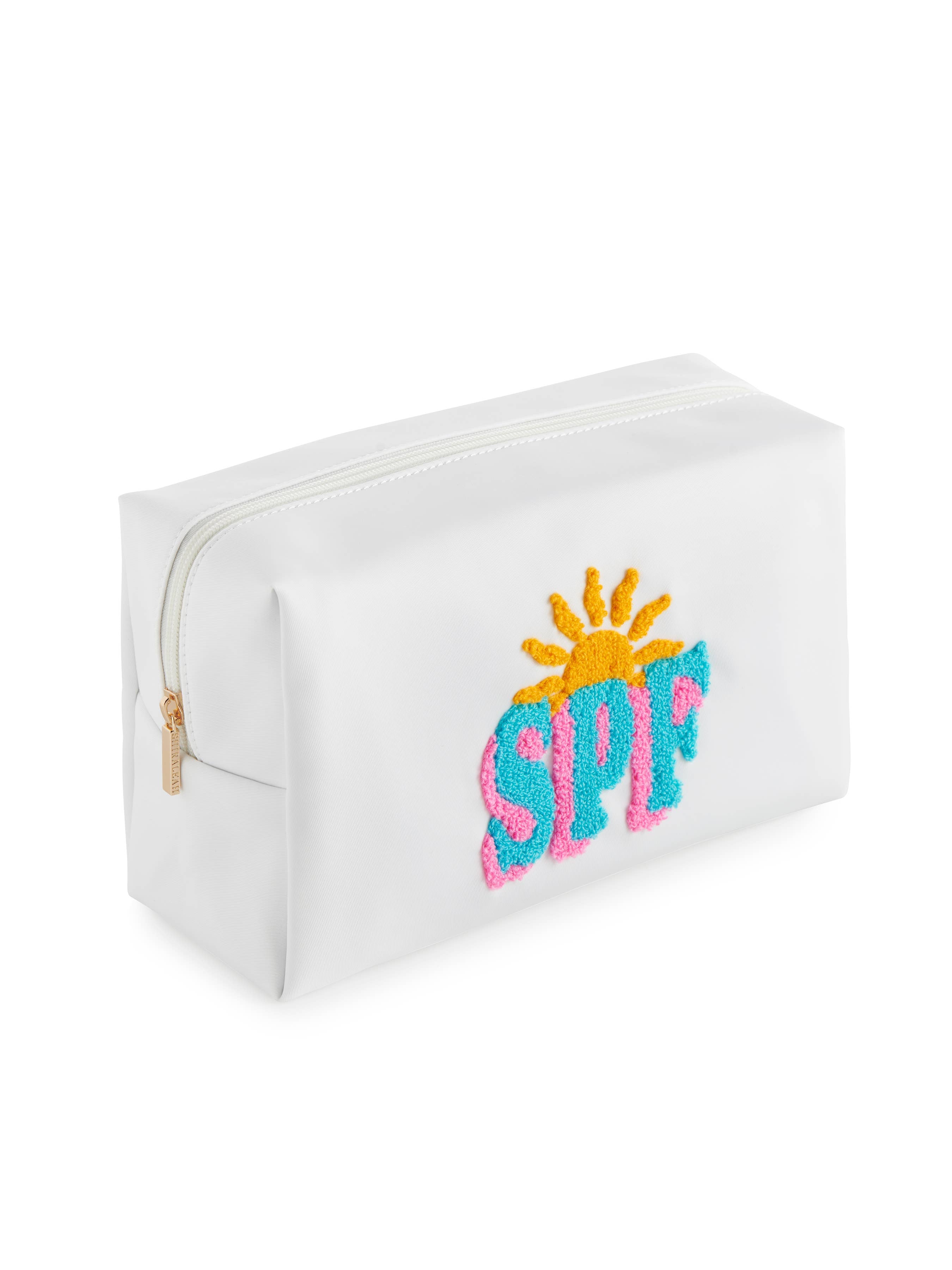 "SPF" Large Zip Pouch