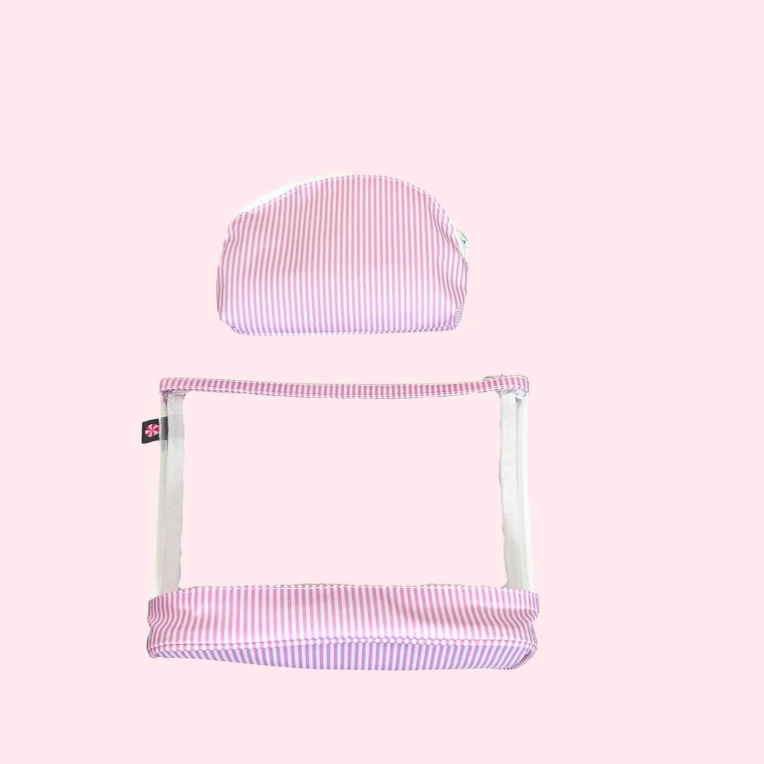 Pink Preppy Stripe ~GLOSSY~ Jet-Set | Mint