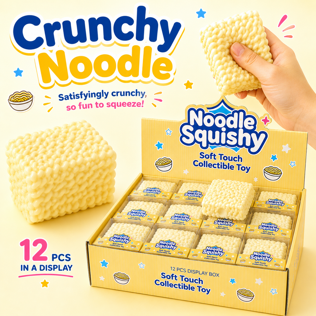 Crunchy Noodle Squishy (ASMR Crunch)