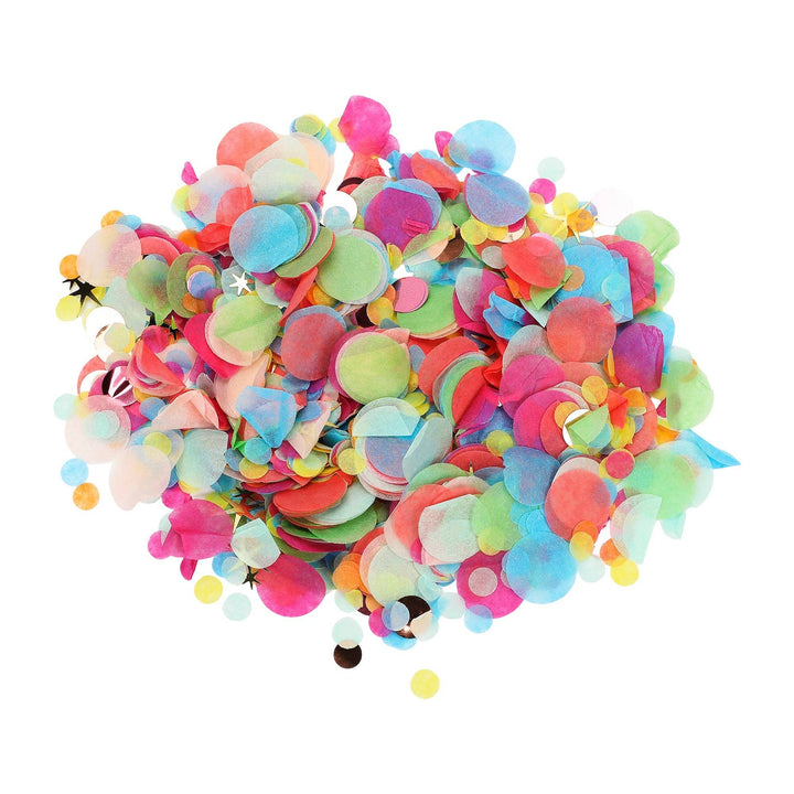 Clear Vinyl Confetti Pouch