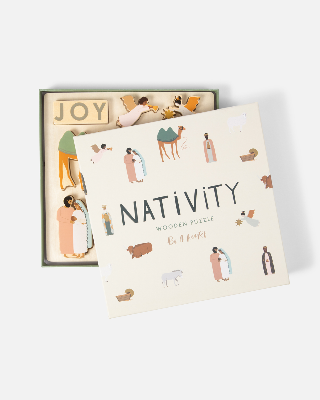Nativity -  Wooden Puzzle | Catholic Puzzle for Kids