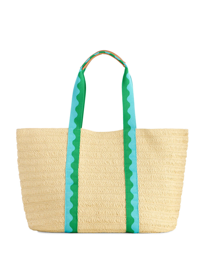 MARBELLA TOTE: BLUE