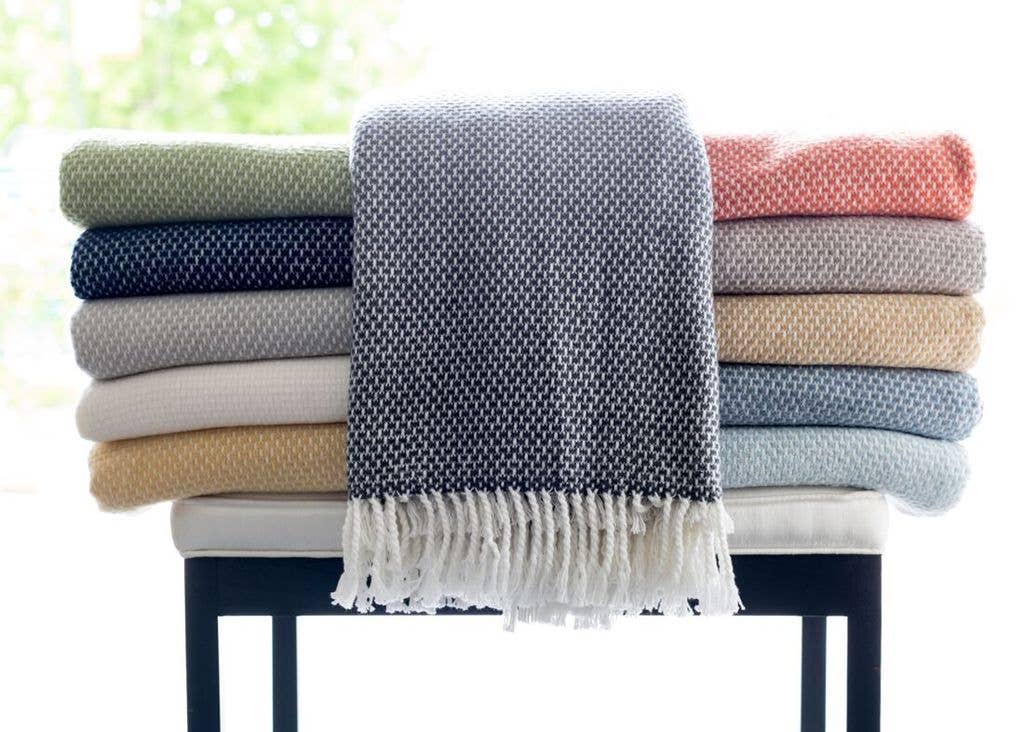Grain of Rice Throw: Linen