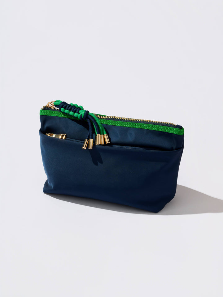 JET ZIP POUCH: NAVY