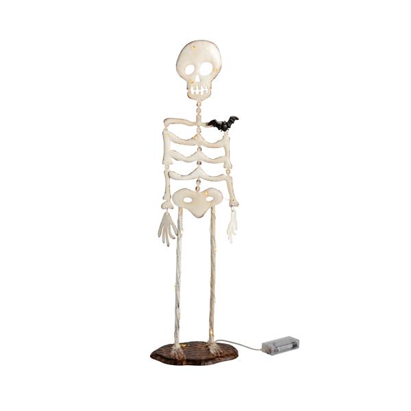 Light Up Skeleton Sitter