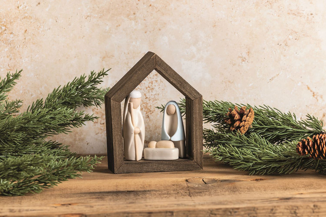 Farm Nativity Scene Set