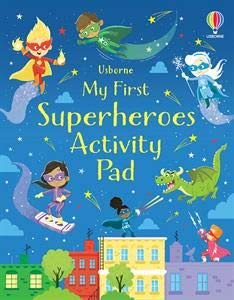 My First Superheroes Activity Pad - book