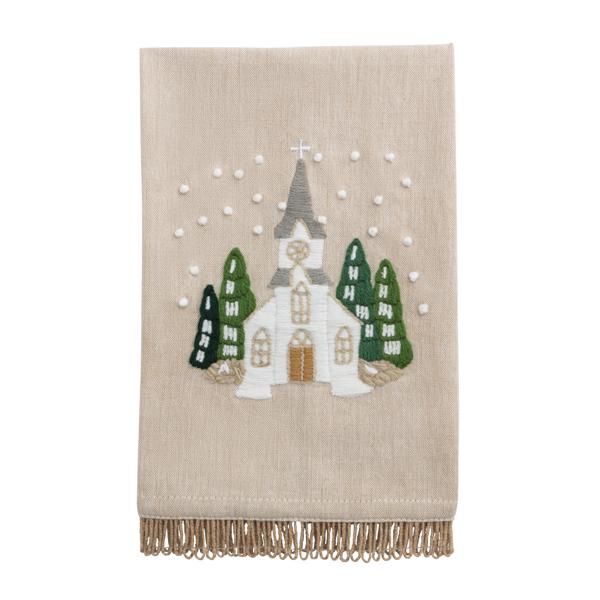 Christmas Embroidered Towel