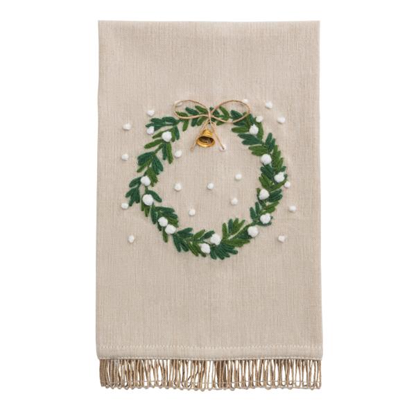 Christmas Embroidered Towel