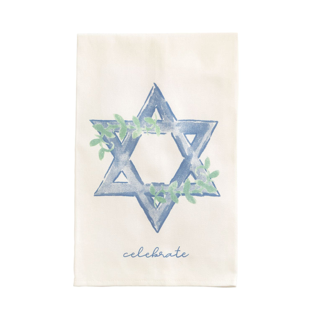 Star Hanukkah Towel