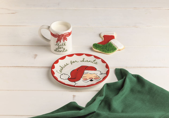 Milk & Cookies For Santa Set