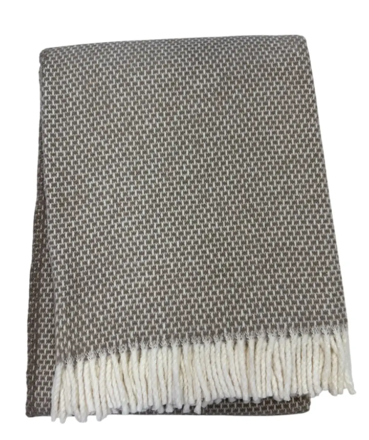 Grain of Rice Throw: Linen