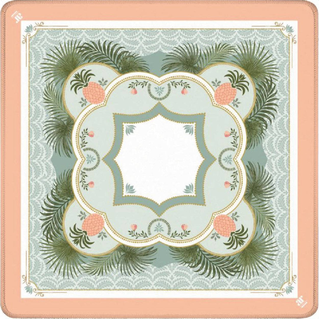Pineapple Palms Mahjong Mat and TableCloth Set