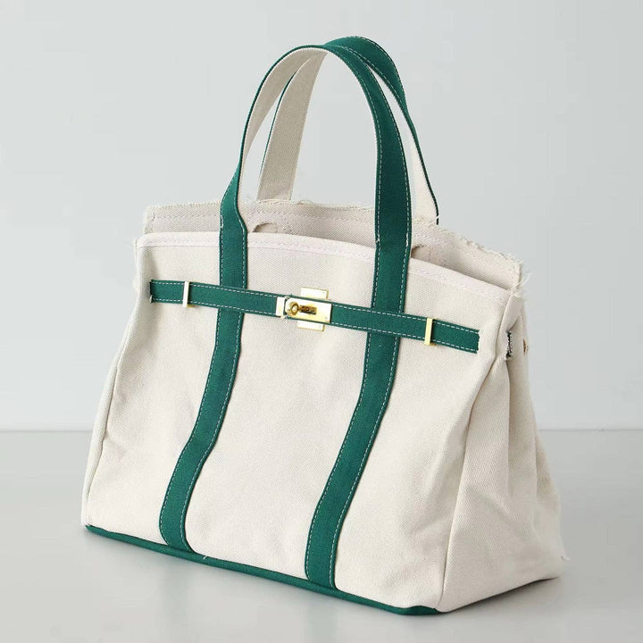 BOATKIN -  Distressed Tote: Green