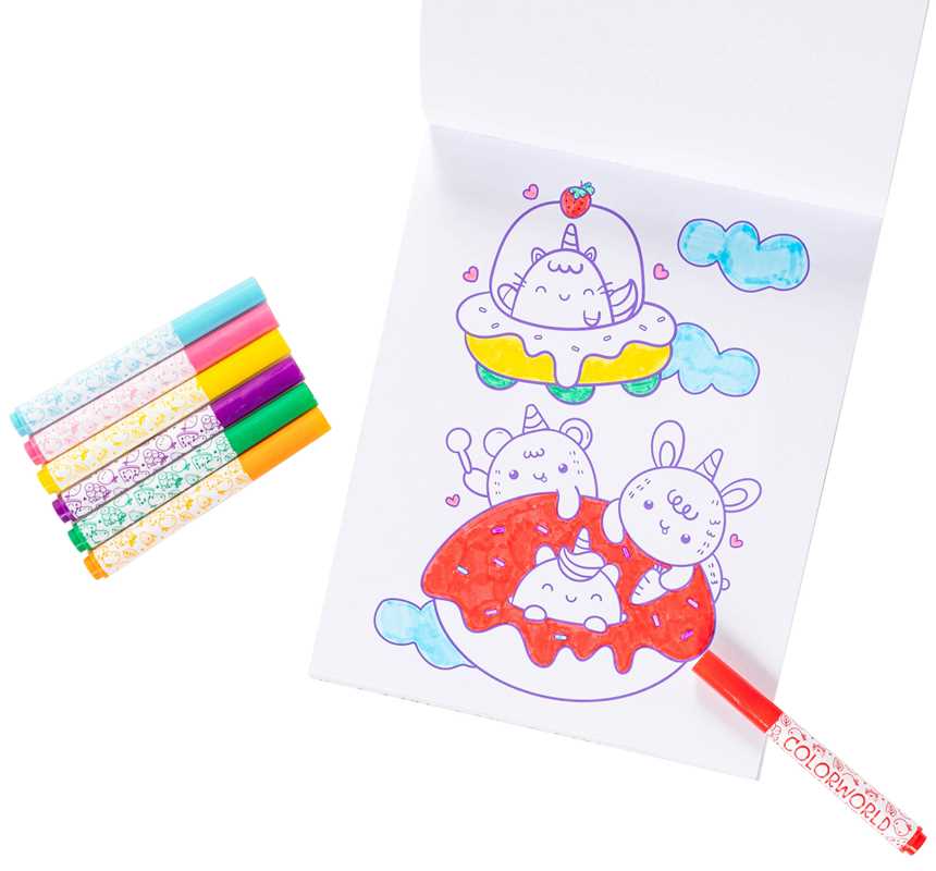 ColorWorld: Sweet Scents by Editors of Silver Dolphin Books: Kit - Paperback; 64 pages / English