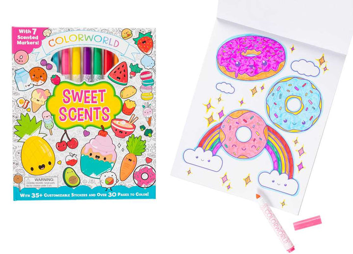 ColorWorld: Sweet Scents by Editors of Silver Dolphin Books: Kit - Paperback; 64 pages / English