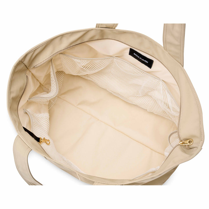 "Teddy" Large Tote : Sand