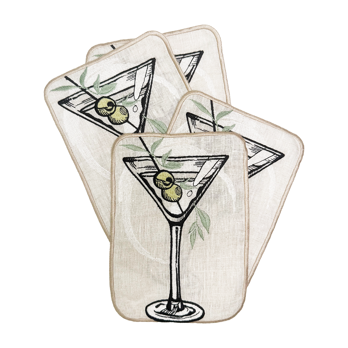 Martini Cocktail Napkins