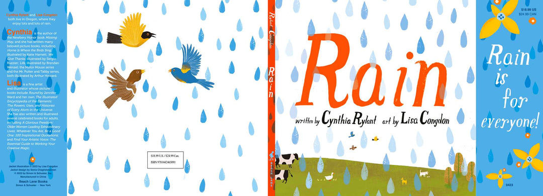 Rain by Cynthia Rylant: Hardcover; 48 pages / English