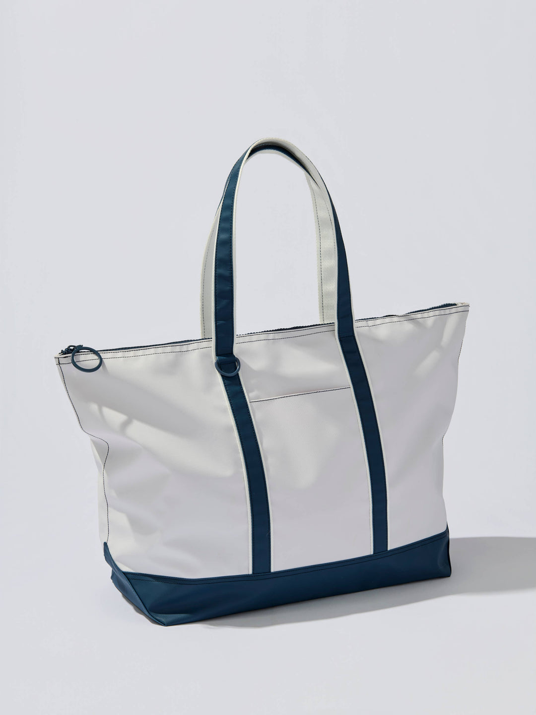 PORT WATER RESISTANT TOTE: WHITE
