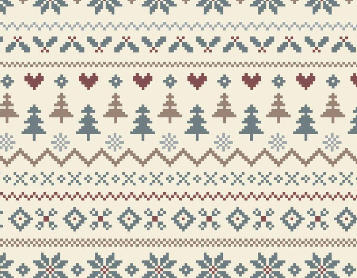Baby Peyton Footed Sleeper - Fairisle / Teal