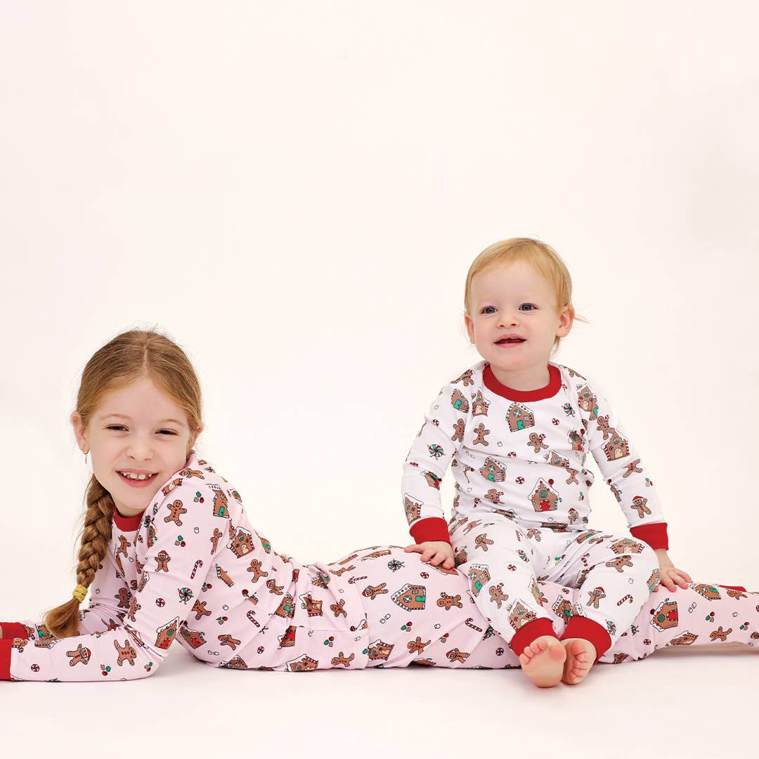 Gingerbread World Two Piece Pajama