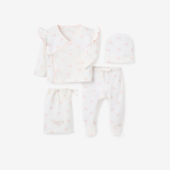 Pointelle Layette Gift Set