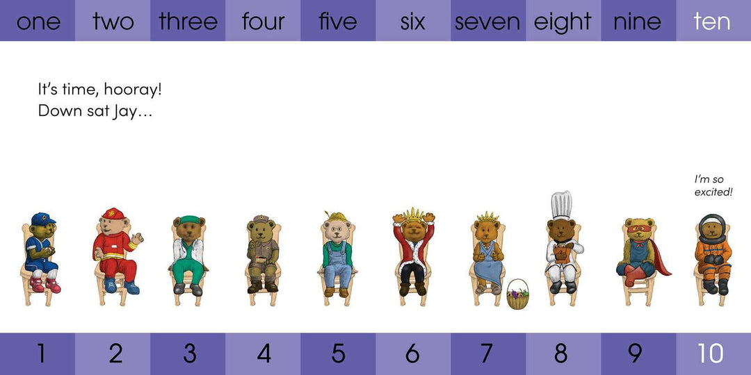 Ten Purim Bears by Ron Atlas: Board Books; 24 pages / English