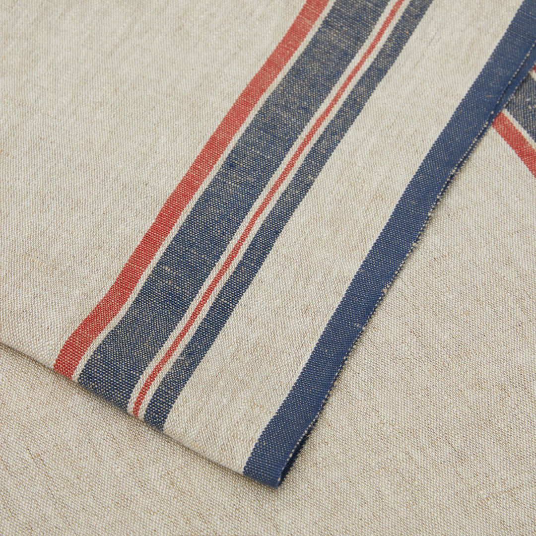 Antibes Natural & Red Runner 20x72: Natural Red