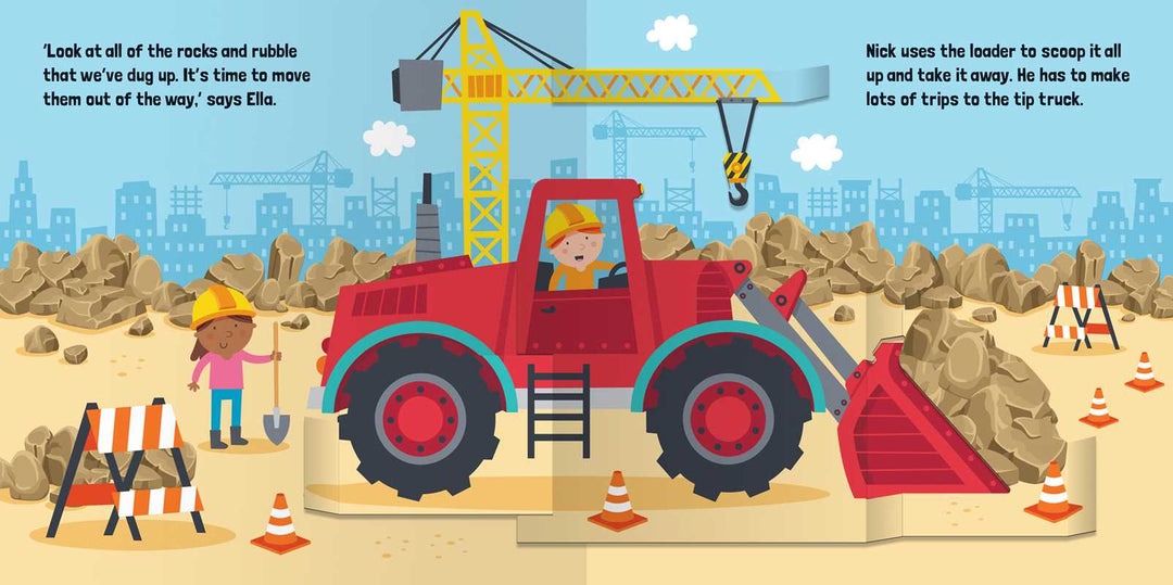Trucks & Diggers: Pop-Up Book by: Hardcover; 6 pages / English