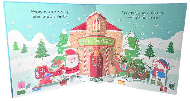 Santa's Workshop: Pop-Up Book by: Board Books; 6 pages / English