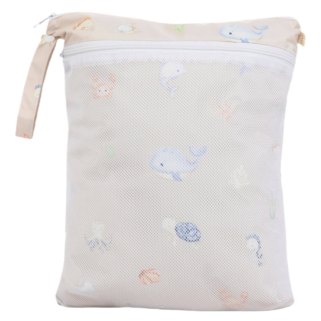 Dual-Compartment Wet/Dry Bag with Mesh Pocket (Undersea)