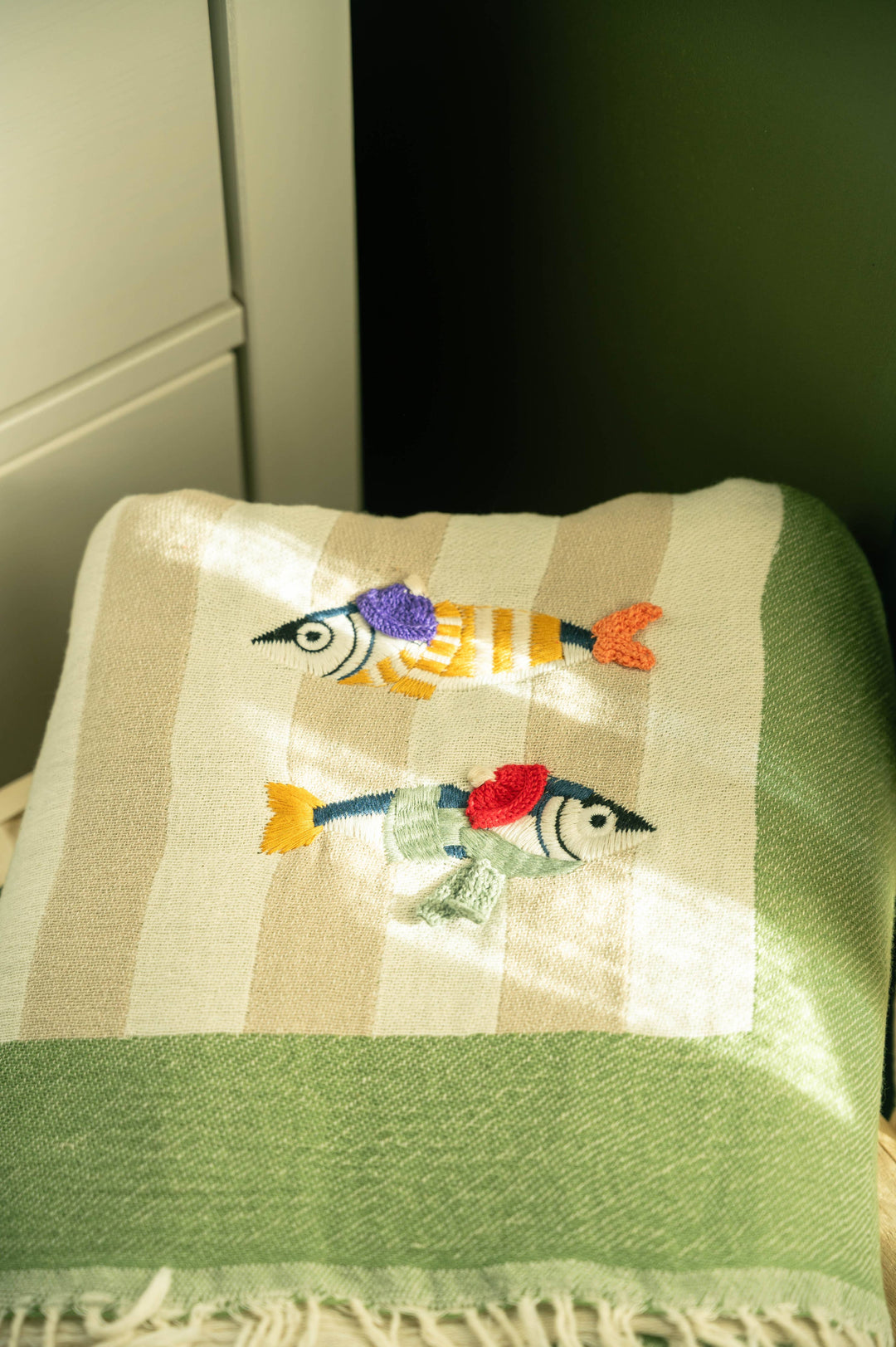 Maris Hand-Stitched Throw