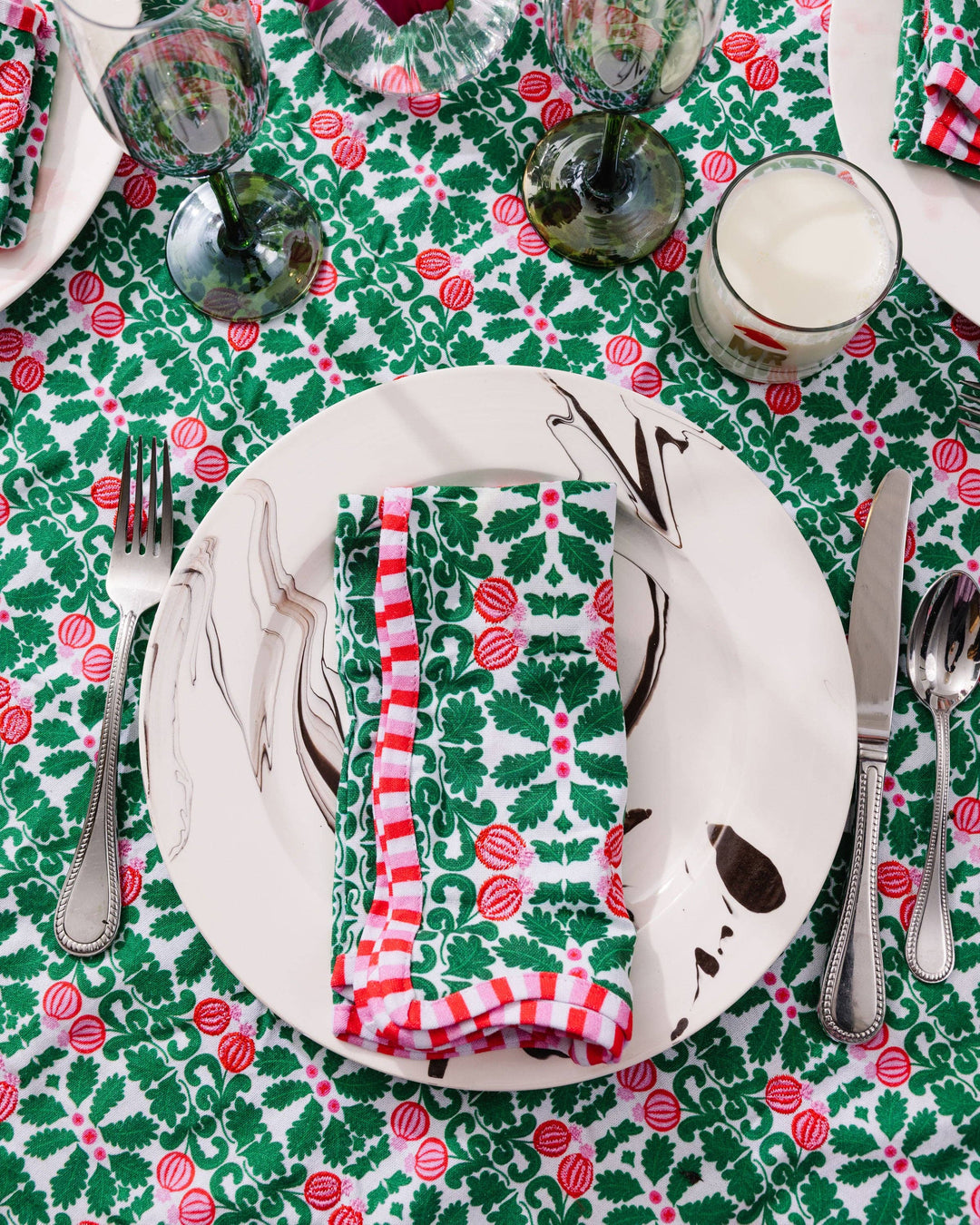 Pomegranate Napkins S/4