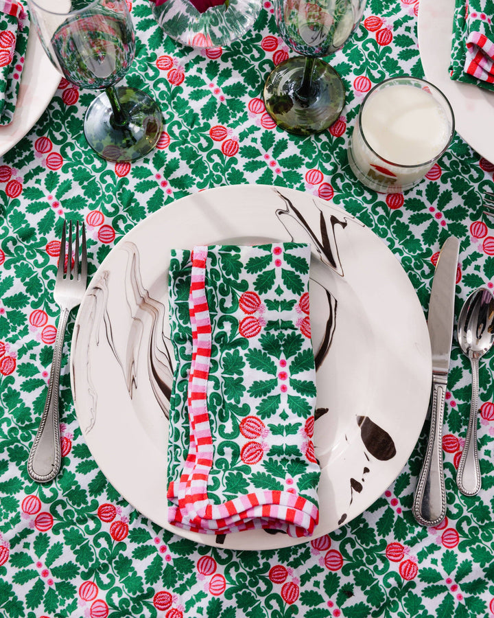 Pomegranate Napkins S/4