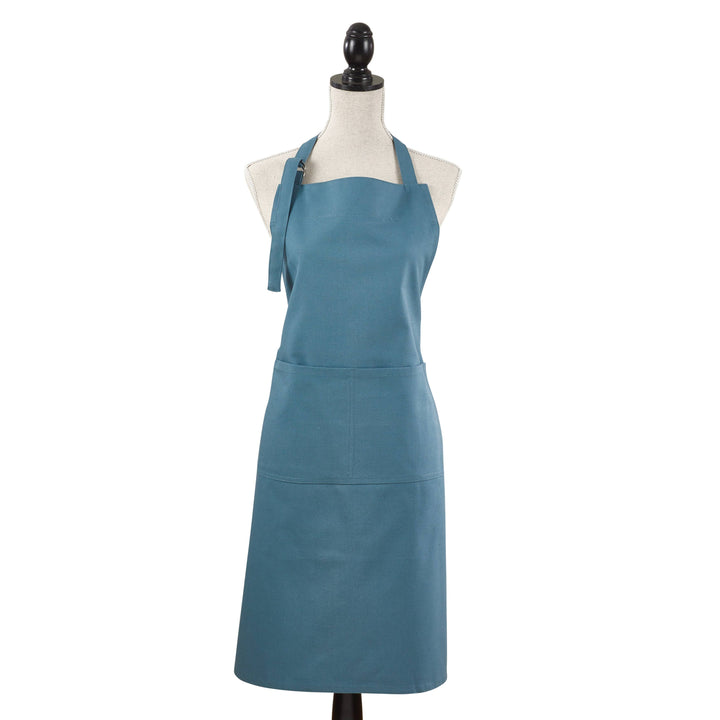 Denim Apron: Rose / Full