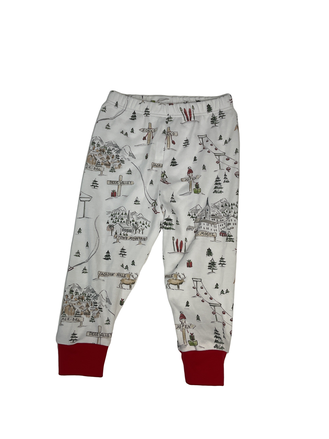 Ski Around the World two Piece PJ