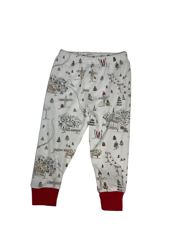 Ski Around the World two Piece PJ