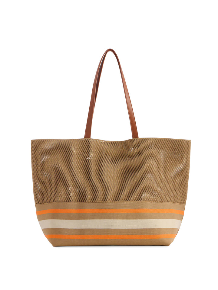 ARIA TOTE: TAN
