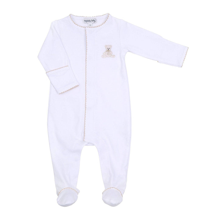 My Teddy Footie - Ivory: Newborn