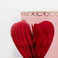 Honeycomb Heart Cups 8PCS