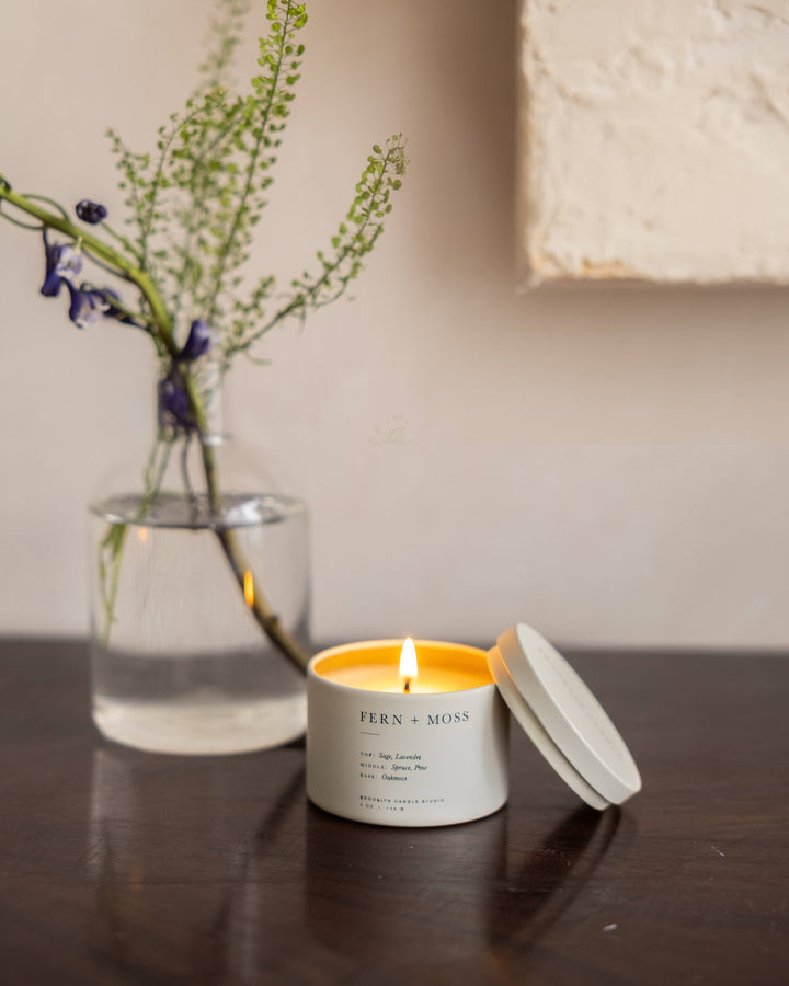 Fern + Moss Travel Candle