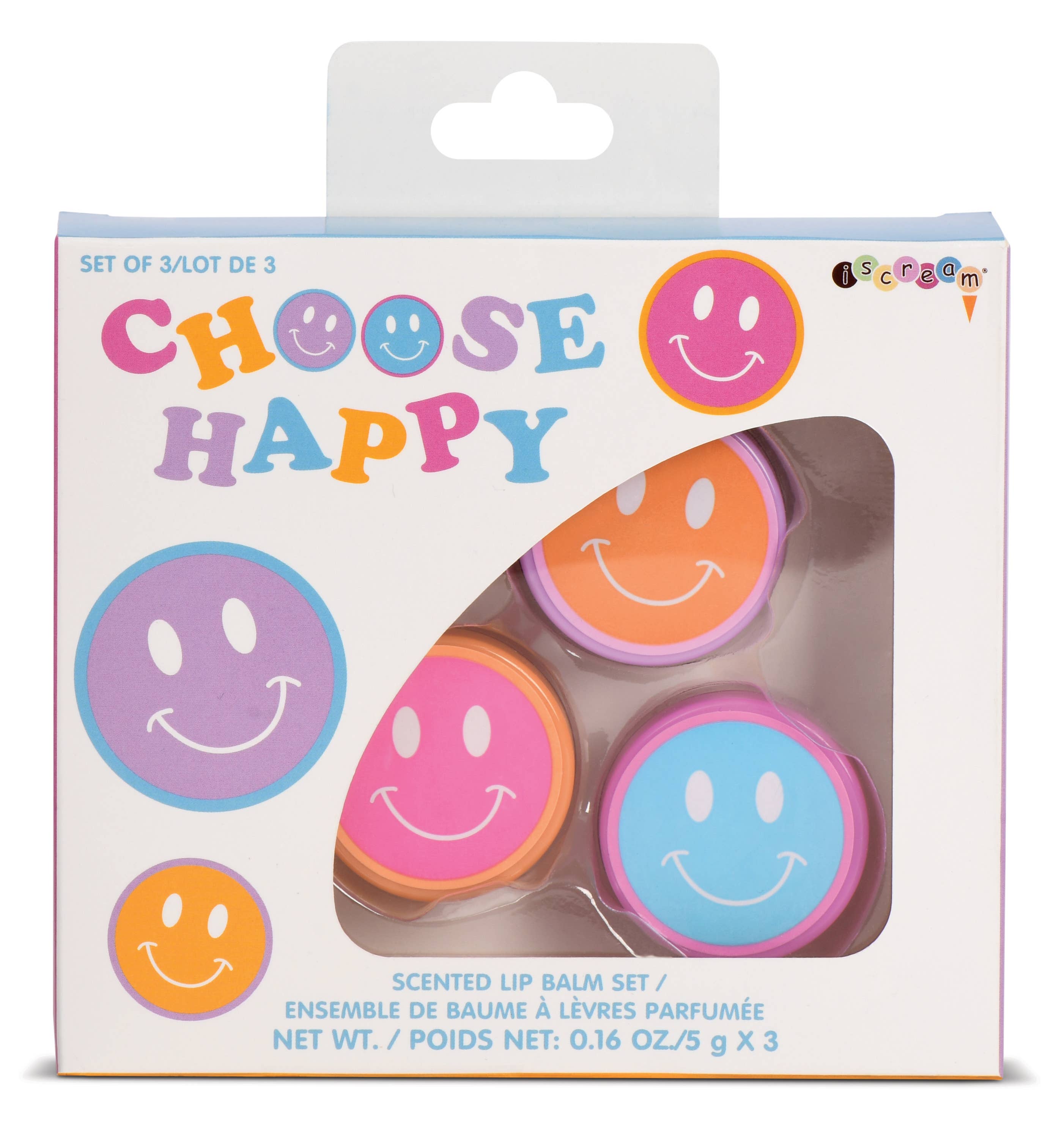CHOOSE HAPPY LIP BALM TRIO – Stitching Around Collections
